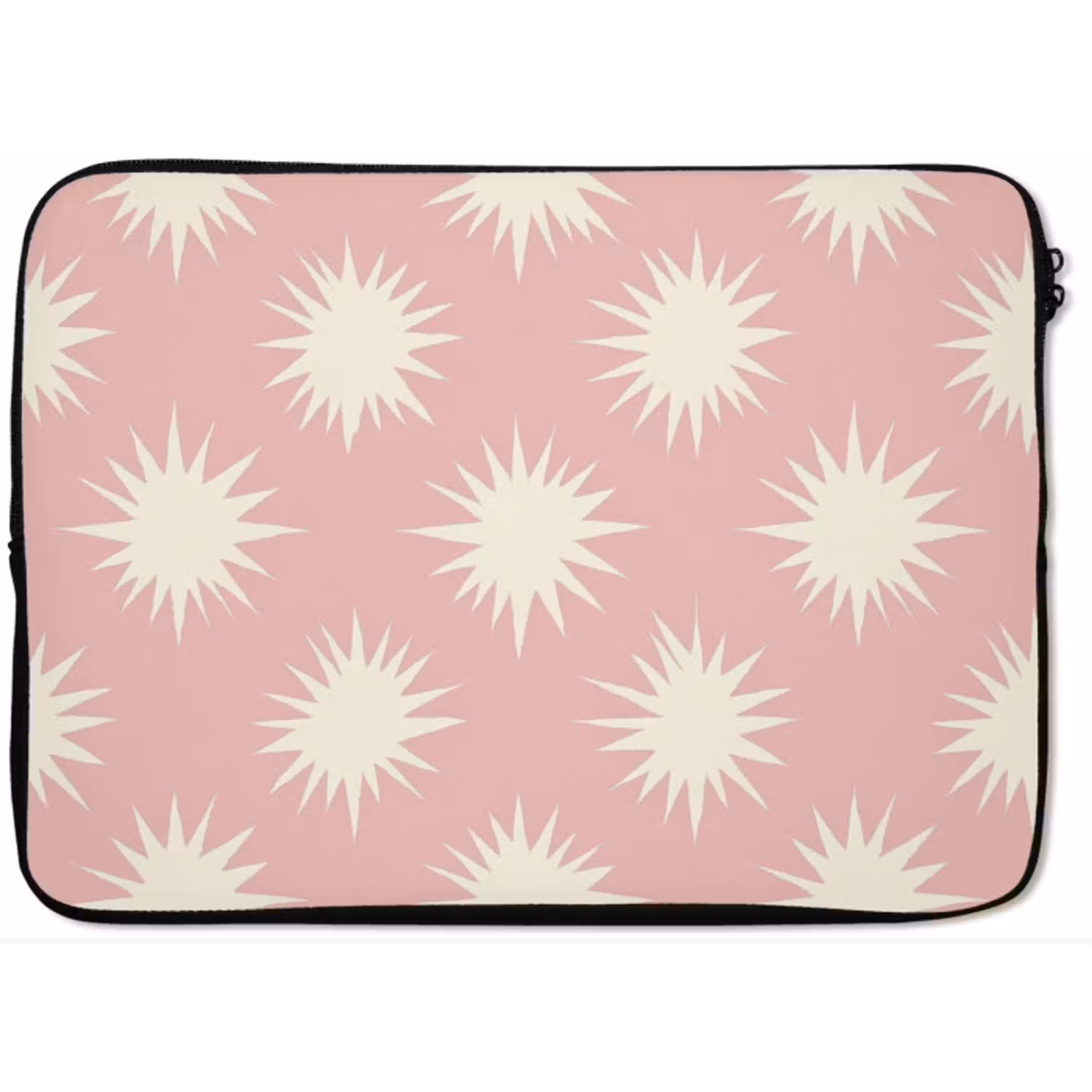 Zonnen - Patroon - Roze laptophoes neopreen klein 279 -zkaufland3dotto