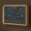 Sterren - Kleurrijk - Lichtgevende kernen Light Box met batterij (Wandlamp kind) middel -z3d_website