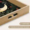 Maan - Bloemen - Nachthemel Dienblad Rechthoek middel -USP_HandgreepNL
