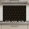Pijlvorm - Waaier - Goud keuken achterwand spatscherm klein 900 -3d_website