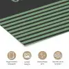 Quote - Groen - Grill - Zomer poster papier klein -closeup_NL