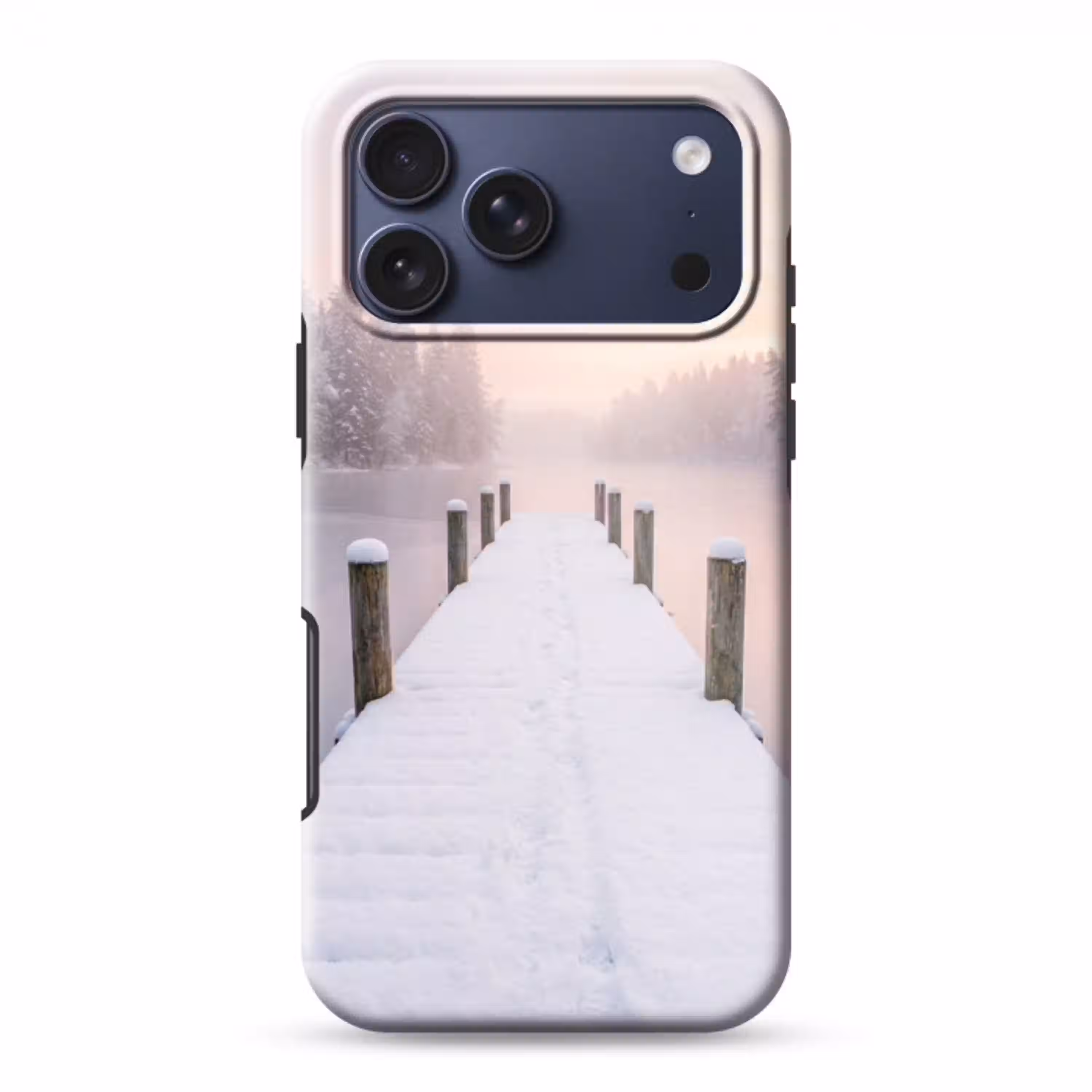 Steiger - Meer - Mist - Winter - Serene Toughcase MagSafe Apple iPhone 17 Pro Max klein -3d