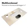 Japandi - Wabi sabi - Beige Muismat XXL klein -sfeer4
