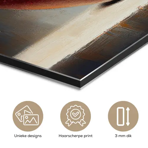 Apple - Hart - Rood aluminium wit klein -closeup_NL