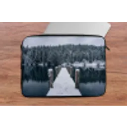 Steiger - Meer - Sneeuw - Bergen - Rustgevend laptophoes neopreen klein -tafel