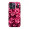 Rozen - Pink - Bloem Telefoonhoesje iPhone 17 Pro klein -3d