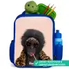 Aap met Loly Kinderrugzak - Blauw middel -inhoud_NL