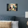 Toekan - Vogels - Bloemen - Natuur - Jungle poster papier klein -sfeer2