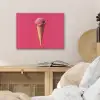 Schepijs - Roze - Hoorntje PET vilt klein -sfeer3