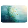 Waterplanten - Vissen - Kleurrijk - Water Badmat klein -3d