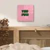 Yes fun - Groen - Roze - Stippen plexiglas 5mm klein -sfeer4