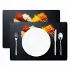 Specerijen - Mix - Hartvorm - Zwart Placemat vinyl groot -zzsfeer2_Kitchenyeah-website