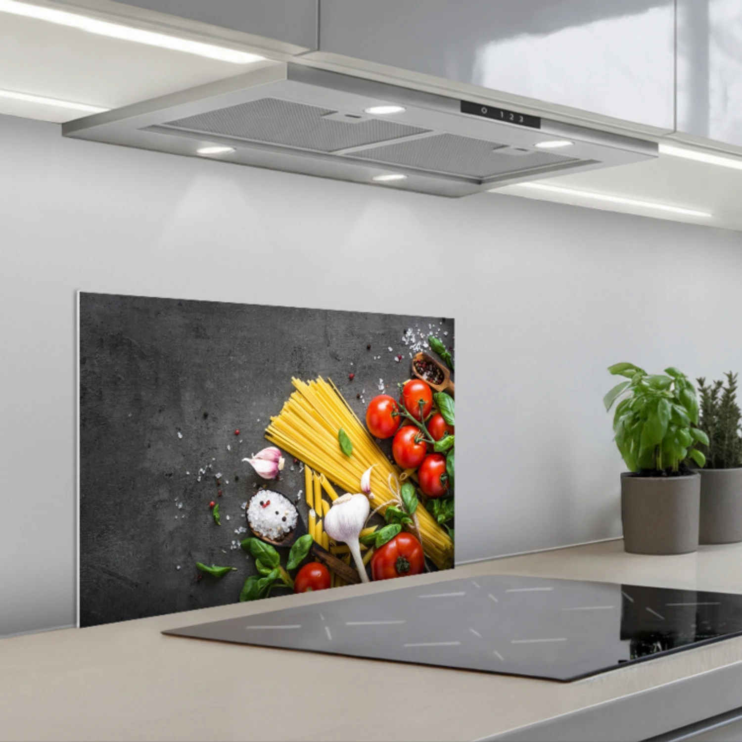 Italiaanse Kookinspiratie keuken achterwand spatscherm klein -3d_schuin
