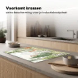 Bos - Dieren - Groen Inductie beschermer vinyl 3mm klein -sfeer1