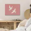 Duiven - Wit - Sierlijk PET vilt klein -sfeer3