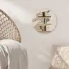 Plankjes - Boeken - Vaasjes - Planten Wandcirkel kunststof plaat 5mm dik klein -sfeer5