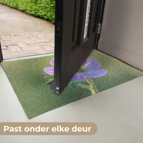 Bloem - Close up - Paars Deurmat klein -USP_NL