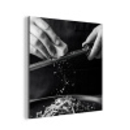 Kaas - Pasta - Rasp aluminium wit klein -3d