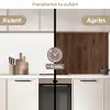 Bruin - Patronen - Hout keuken achterwand 2 middel 871 -voor-na2_FR