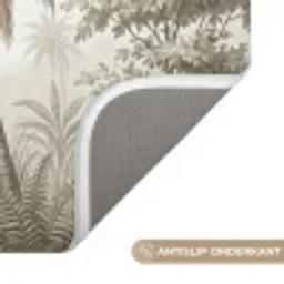 Jungle - Palmbomen - Natuur Badmat klein -USP_AntislipNL