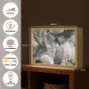 Marmer - Zwart - Goud - Grijs Light Box met batterij (Wandlamp) middel -USP_websiteoverzichtNL