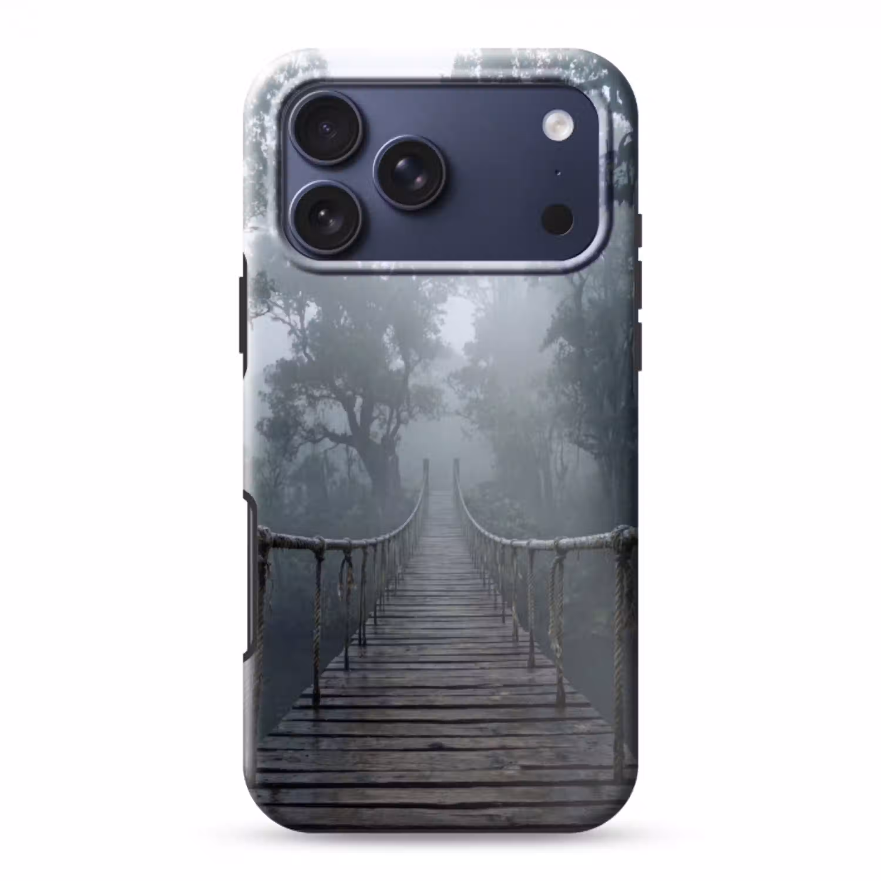 Brug - Jungle - Mist - Natuur Toughcase MagSafe Apple iPhone 17 Pro Max klein -3d