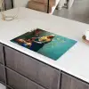 Melkmeisje - Amandelbloesem - Van Gogh - Vermeer - Schilderij - Oude meesters Inductie beschermer vinyl 3mm klein -sfeer8
