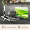 Golven - Abstract - Groen keuken achterwand spatscherm klein -usp_NL