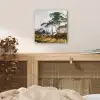 Italiaans landschap parasoldennen - Kunst - Hendrik Voogd - Schilderij - Zwart wit - Oude meesters plexiglas 5mm klein -sfeer4
