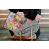 Expressief - Milkshake - Vrouw - Felle kleuren laptophoes neopreen klein -tas
