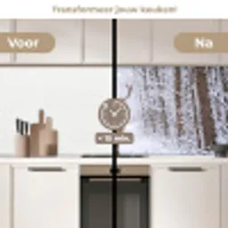 Hert - Winter - Bos - Natuur - Wit keuken achterwand 2 middel -voor-na2_NL