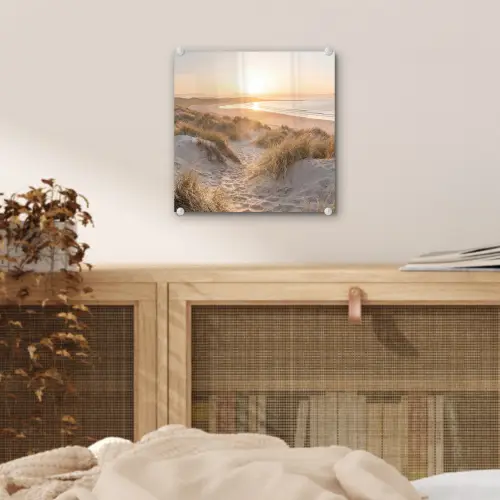 Duinen - Strand - Zee plexiglas 5mm klein -sfeer4