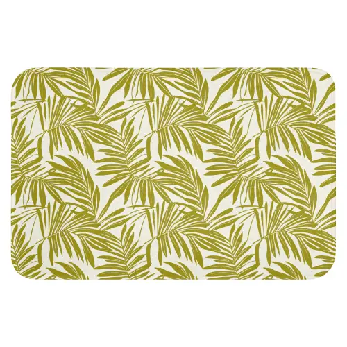 Palmblad - Patroon - Groen Badmat klein 997 -3d