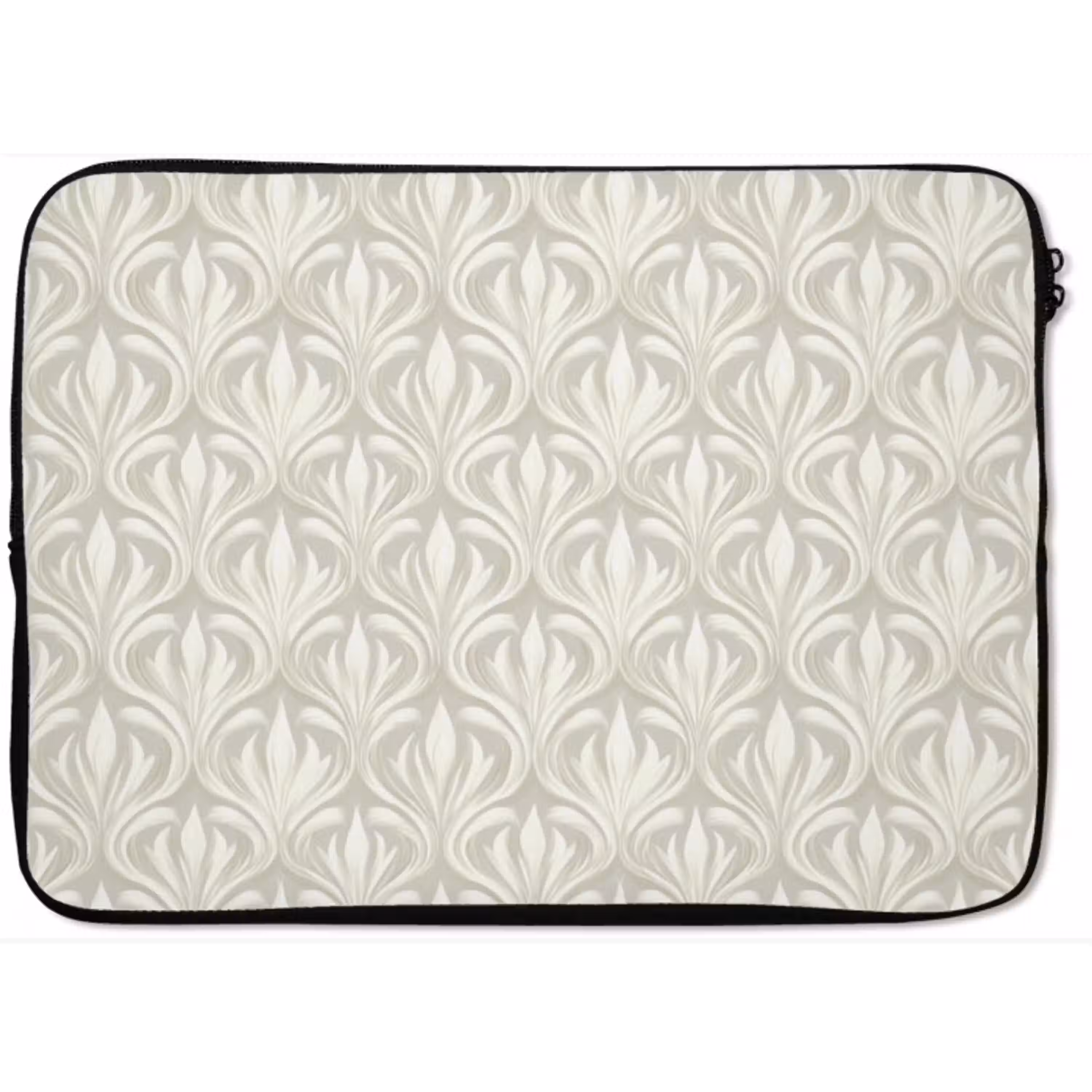 Barok - Patroon - Beige laptophoes neopreen klein 279 -zkaufland3dotto