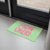 Mon cheri - Groen - Roze Deurmat klein -sfeer2