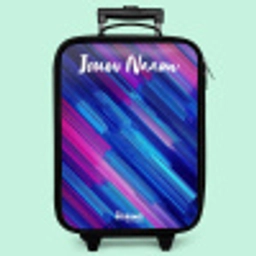Neon - Strepen - Abstract - Blauw - Roze Kinderkoffer - Zwart klein -zzz_website3d_nbs2