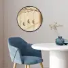 Beige - Paastak - Eieren Fotolijst rond zonder passe partout klein -sfeer2