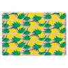 Ananas - Geel - Groen - Tropisch Placemat vinyl groot 368 -zzsfeer1_Kitchenyeah-website