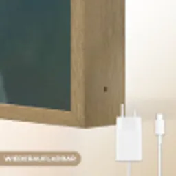 Klassiek - Sierlijk - Roze Light Box met batterij (Wandlamp) middel -USP_websiteoplaadbaarDE
