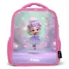 Elf - Tover - Magisch Kinderrugzak - Roze middel -3d