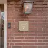 Zandkleur - Sierlijk Naambord Vierkant klein -sfeer7-XS