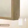 Het melkmeisje - Kunst - Oude meesters - Vermeer Light Box met batterij (Wandlamp) middel -USP_websiteoplaadbaarNL