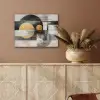 Abstract - Goud - Zilver - Vormen - Aesthetic - Modern PET vilt klein -sfeer4