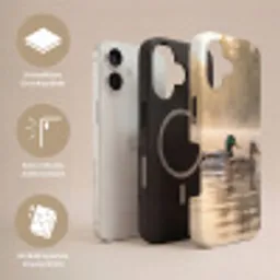 Eenden - Water - Mist - Natuur Toughcase MagSafe Apple iPhone 17 klein -USP_Lagen_DE