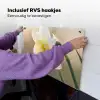 Narcis - Bloem - Minimalistisch Inductie beschemer met haakjes klein -ky-ophangen-nl