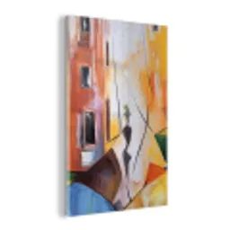 Abstract - Kunst - Schilderij - Kleuren plexiglas 5mm klein -z3d
