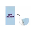 Speels - Boodschap - Blauw fotobehang vinyl groot -3d