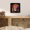 Graffiti - Leeuw - Bril - Zwart plexiglas 5mm klein -sfeer4