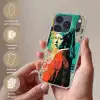 Klassiek - Pareloorbel - Streetartstijl - Kleurrijk Telefoonhoesje iPhone 17 Pro klein -sfeer3_NL