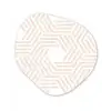 Abstract - Patronen - Design Wandcirkel Organisch Forex 3mm klein 629 -3d